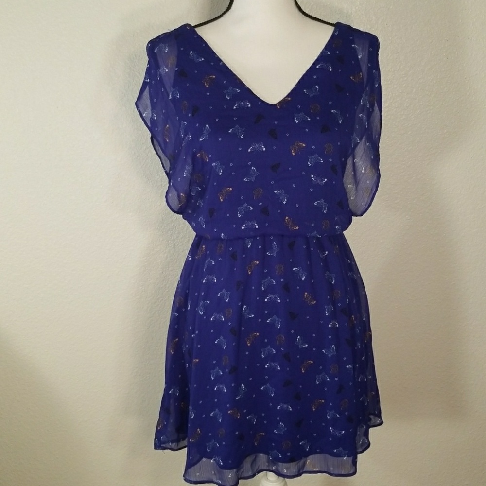 Cute little blue mini dress
